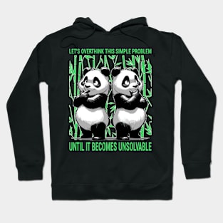 Thoughtful Pandas - Complexities in Bamboo Forest Hoodie